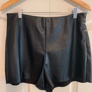 Leather Shorts
